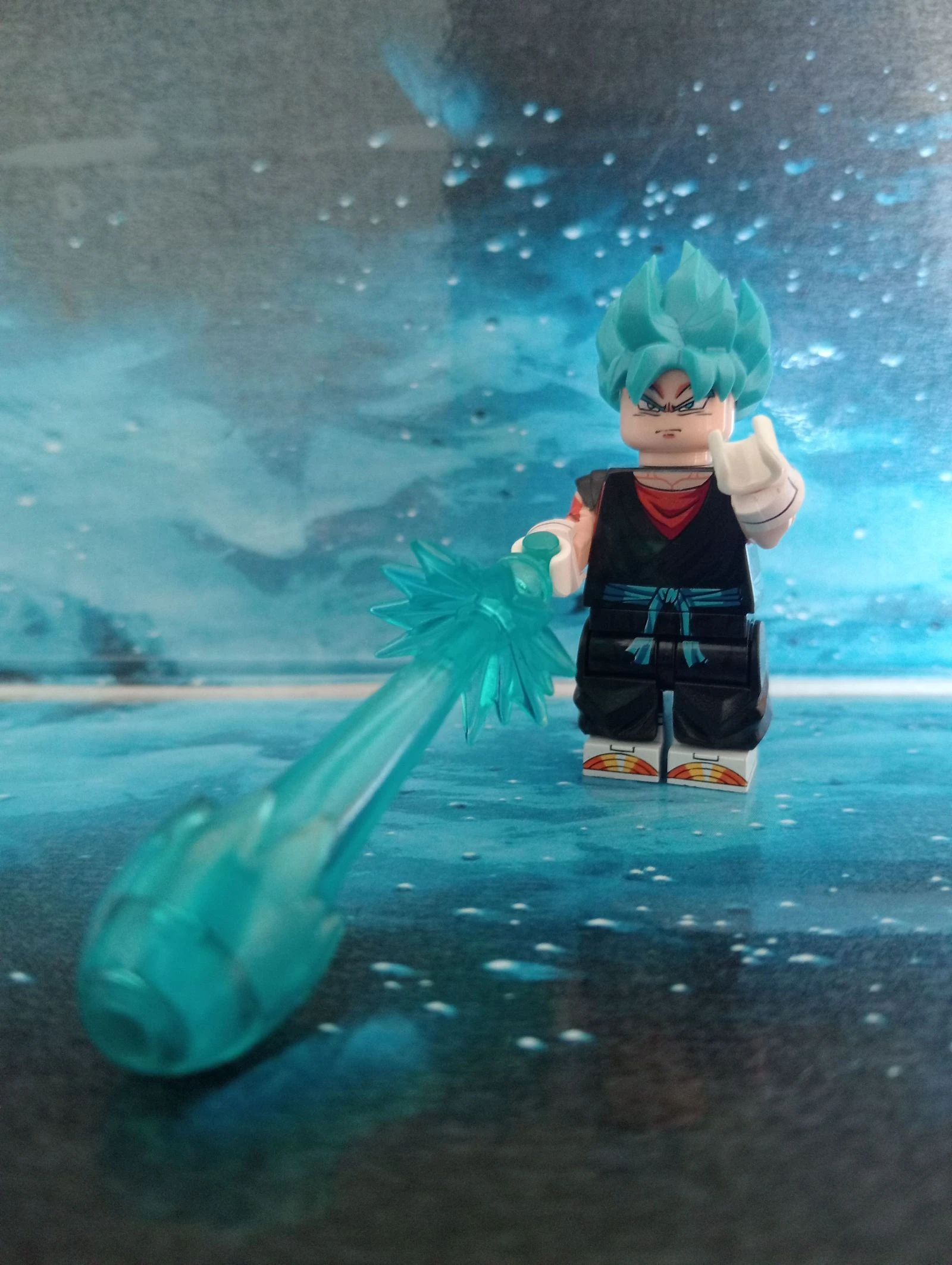 Figura Dragon Ball tipo LEGO